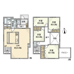 有馬戸建の物件間取画像